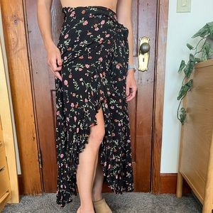 Ganni Flower Wrap Skirt (one size fits all)